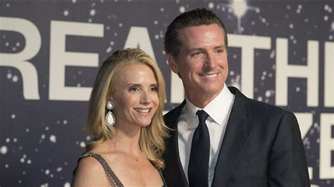 gavin newsom wife and family.